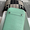 BIRKIN 30 MATTE MISSISSIPPIENSIS ALLIGATOR LEATHER VERT D'EAU WITH PALLADIUM HARDWARE (PHW)