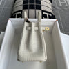 BIRKIN 25 MATTE MISSISSIPPIENSIS ALLIGATOR LEATHER BETON WITH GOLD HARDWARE (GHW)