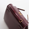 KELLY 25 BOX LEATHER BORDEAUX WITH GOLD HARDWARE (GHW)