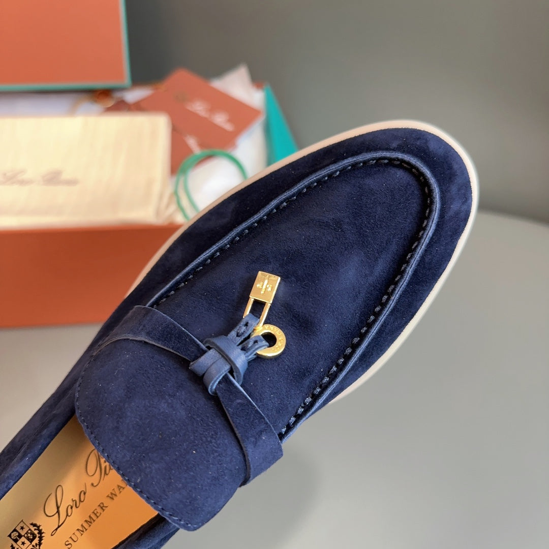 SUMMER WALK SUEDE LOAFERS