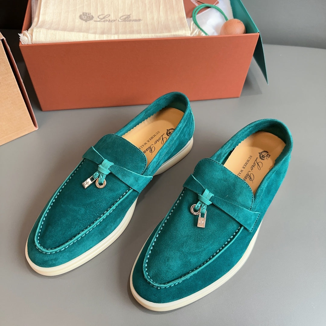 SUMMER WALK SUEDE LOAFERS