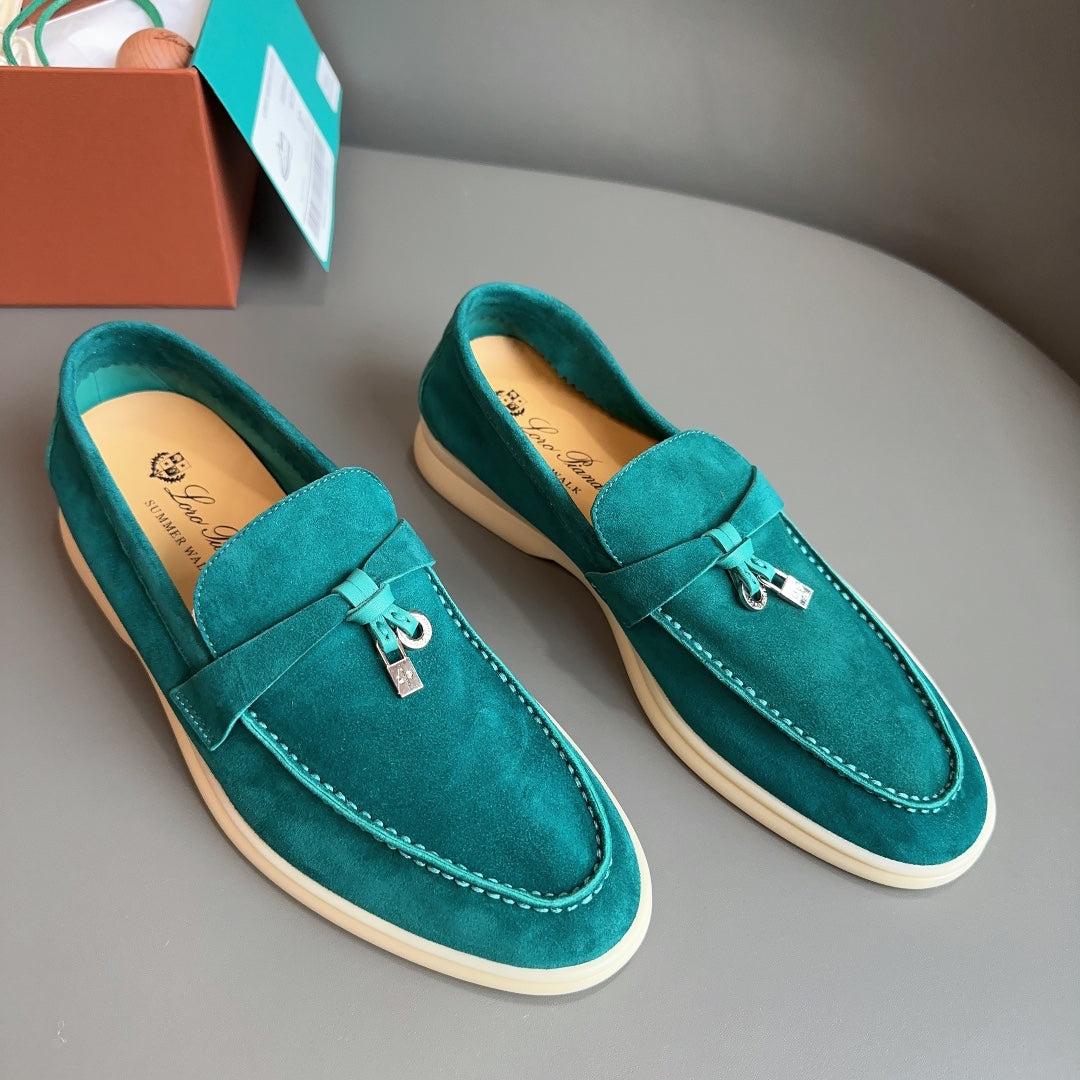 SUMMER WALK SUEDE LOAFERS