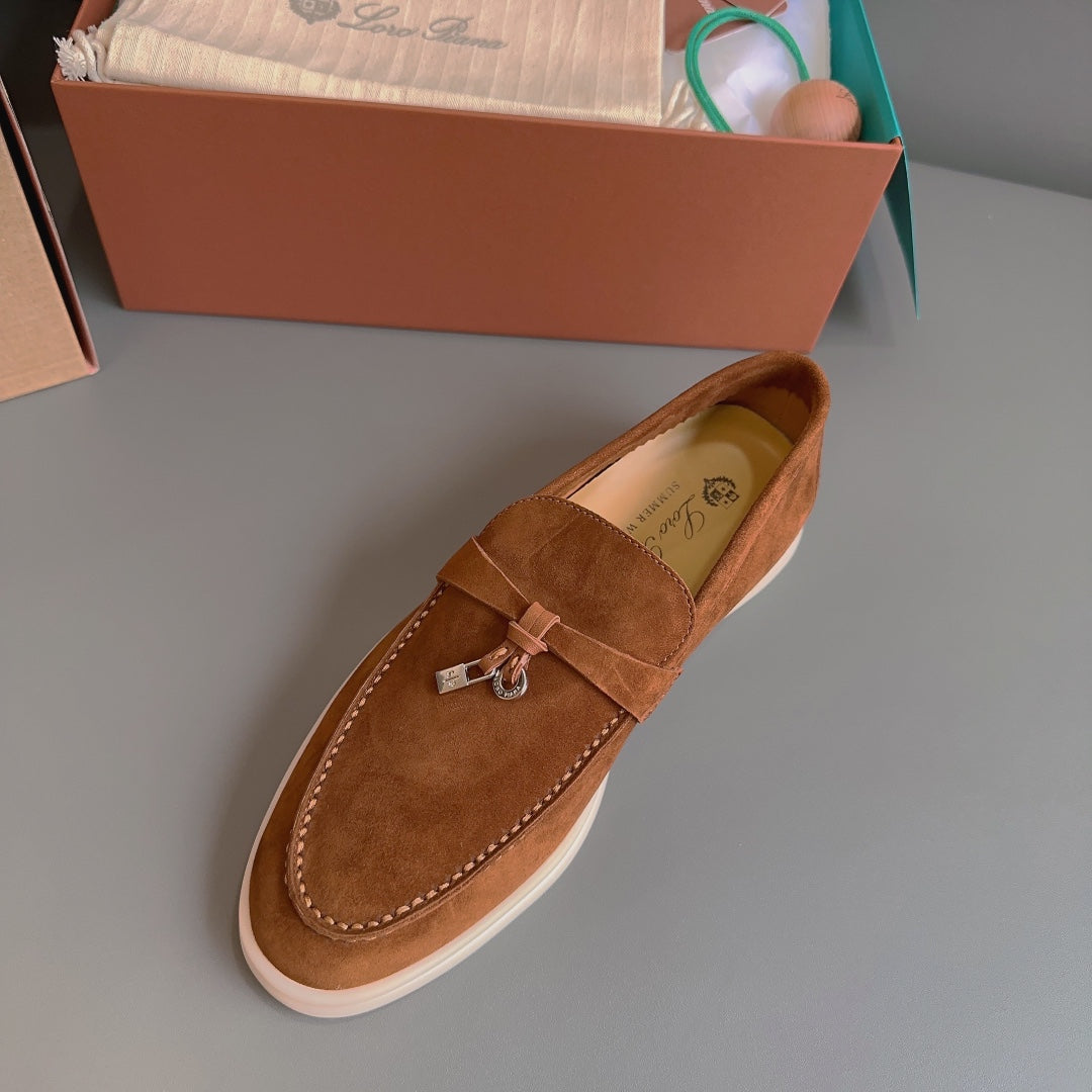 SUMMER WALK SUEDE LOAFERS