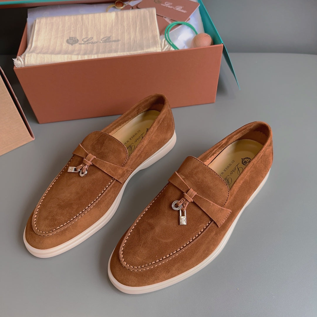 SUMMER WALK SUEDE LOAFERS