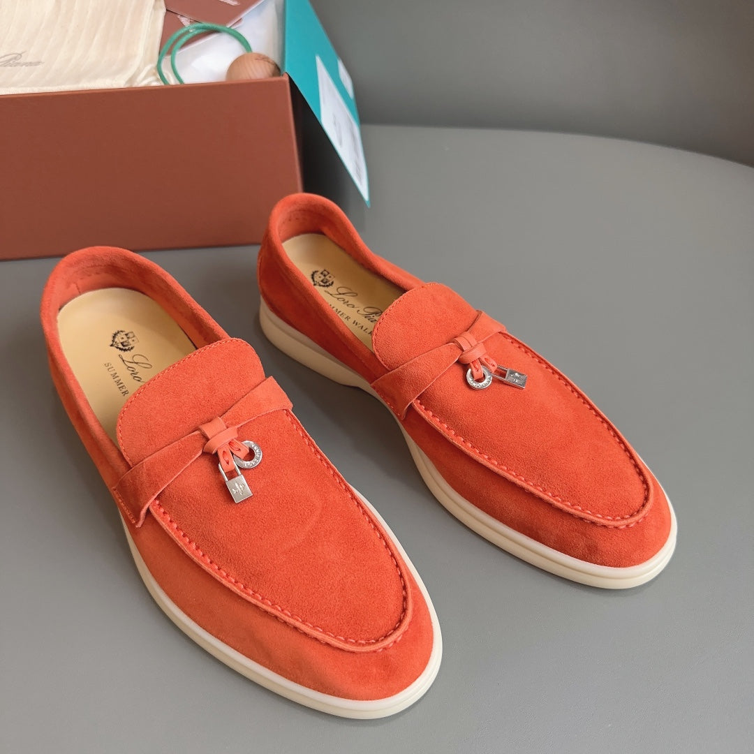 SUMMER WALK SUEDE LOAFERS