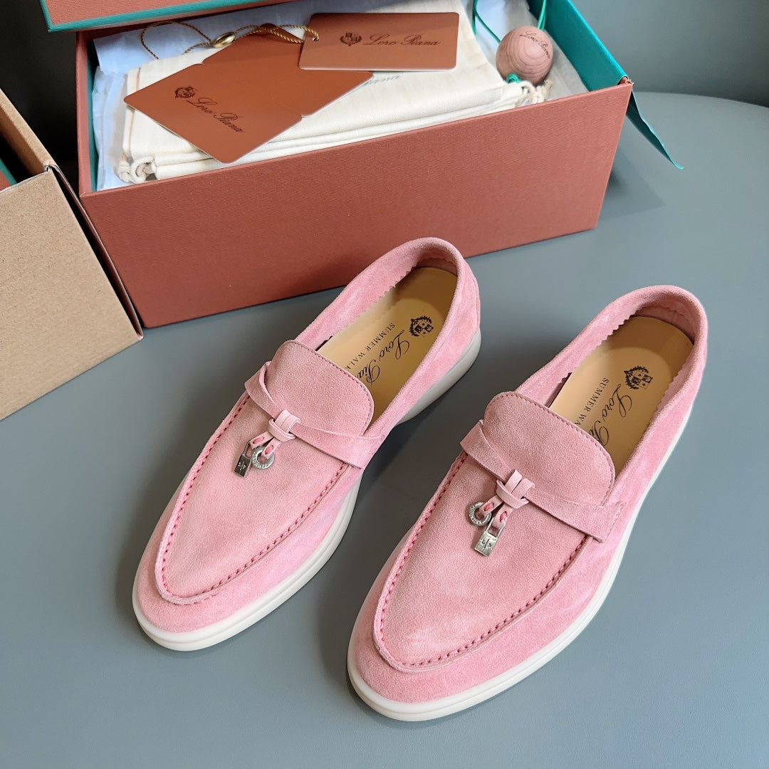 SUMMER WALK SUEDE LOAFERS