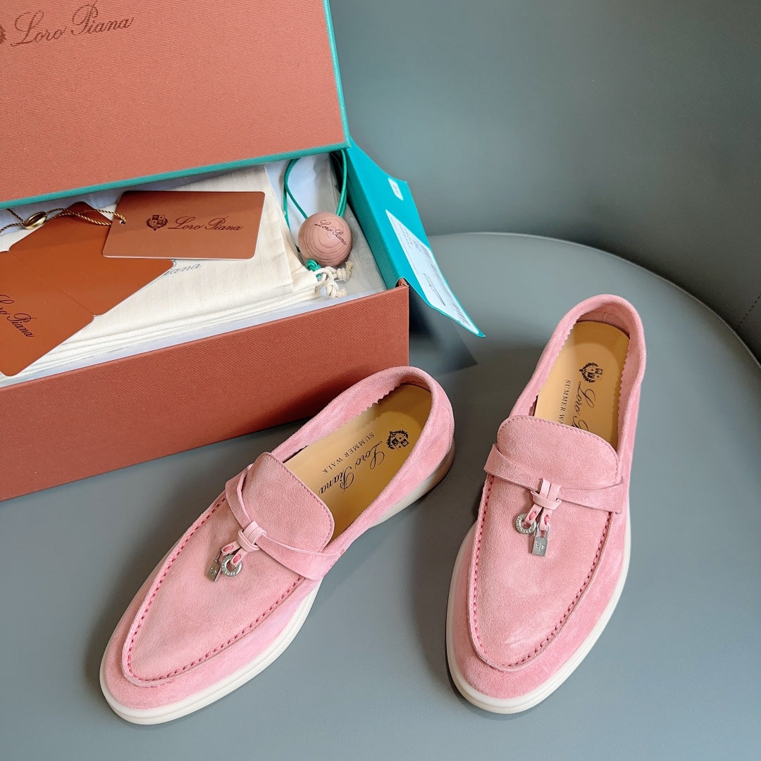 SUMMER WALK SUEDE LOAFERS