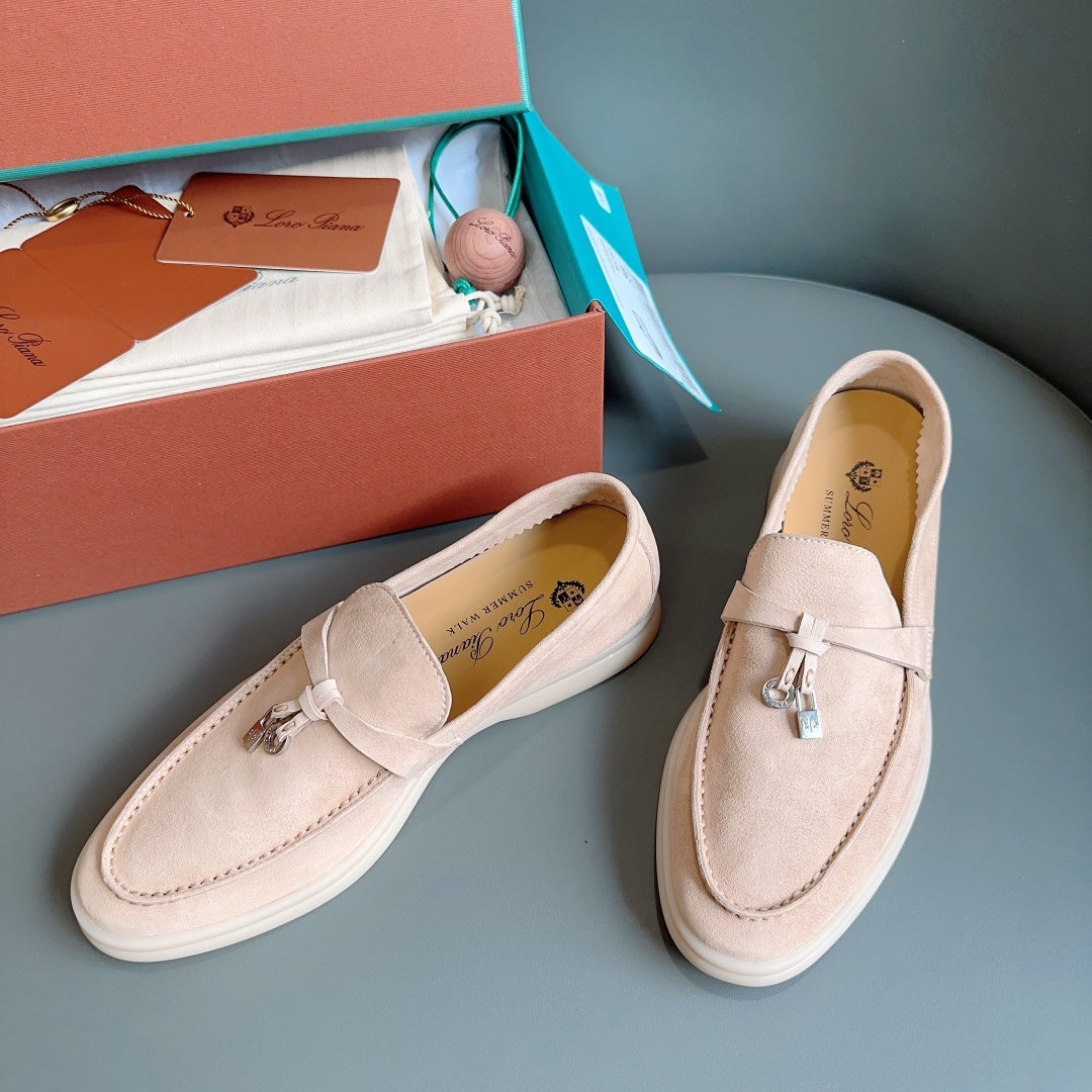 SUMMER WALK SUEDE LOAFERS