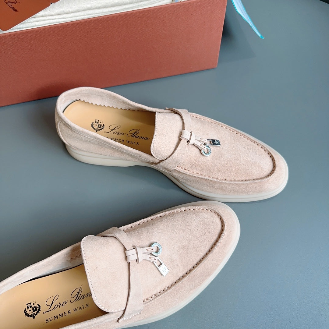 SUMMER WALK SUEDE LOAFERS