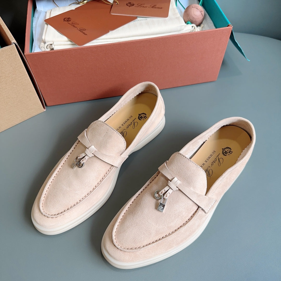 SUMMER WALK SUEDE LOAFERS