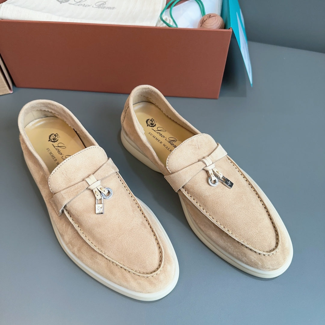 SUMMER WALK SUEDE LOAFERS