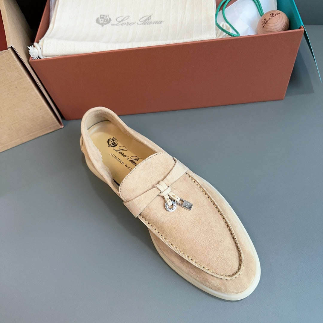 SUMMER WALK SUEDE LOAFERS