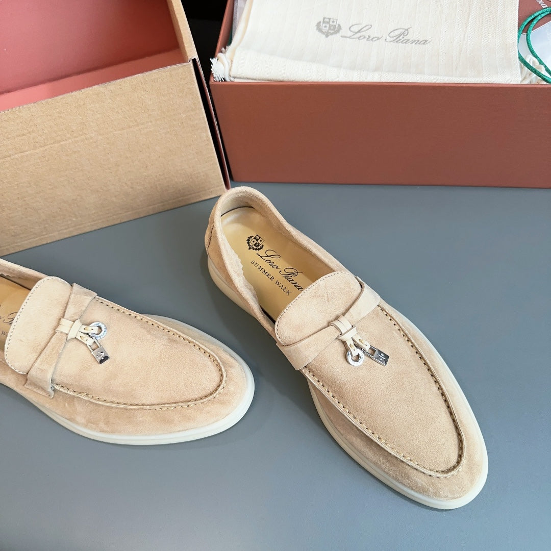 SUMMER WALK SUEDE LOAFERS