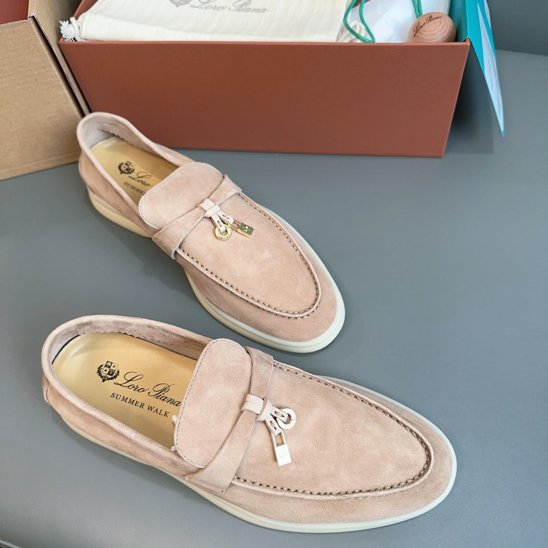 SUMMER WALK SUEDE LOAFERS