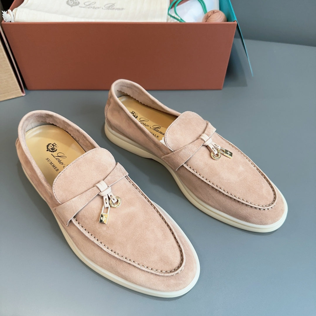 SUMMER WALK SUEDE LOAFERS