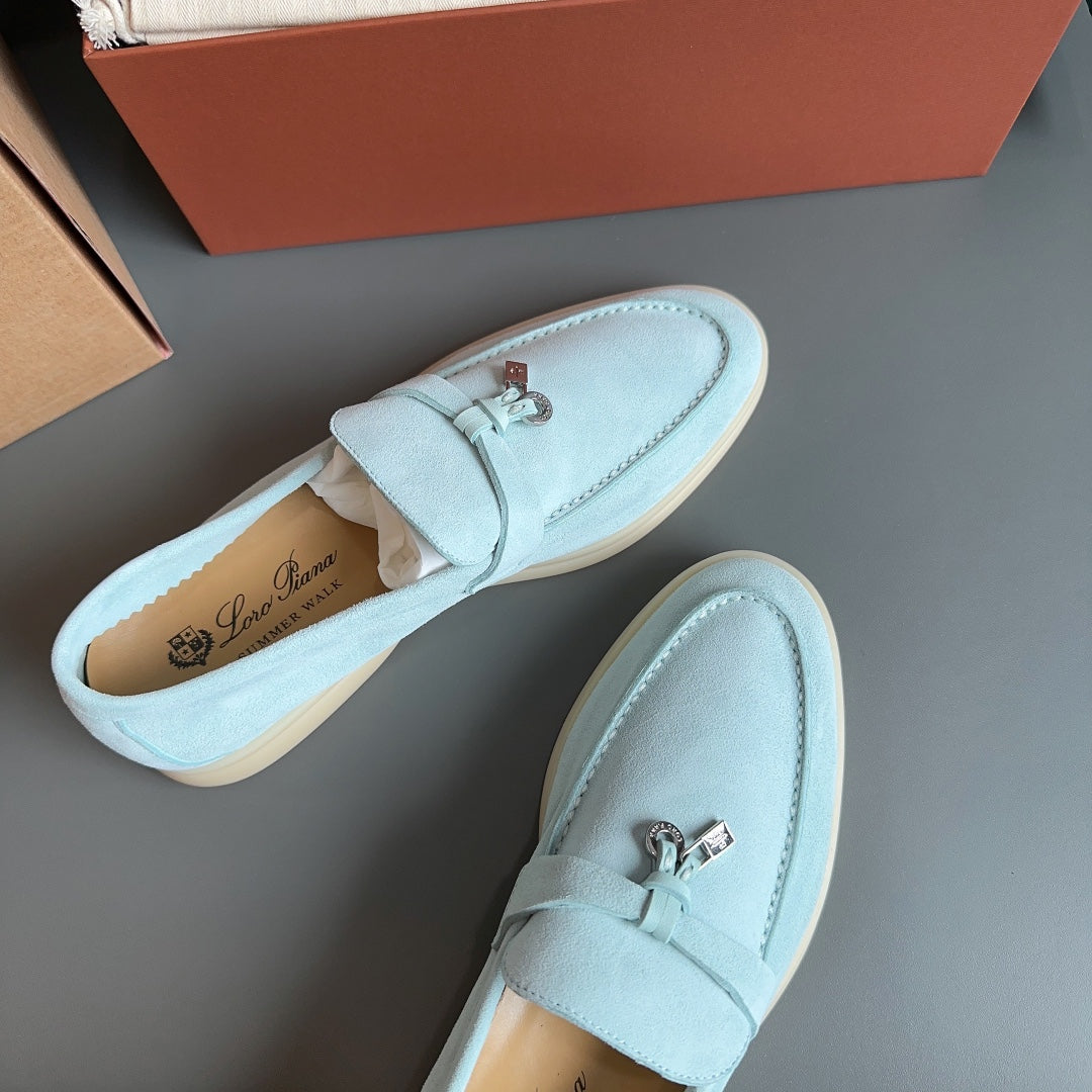 SUMMER WALK SUEDE LOAFERS