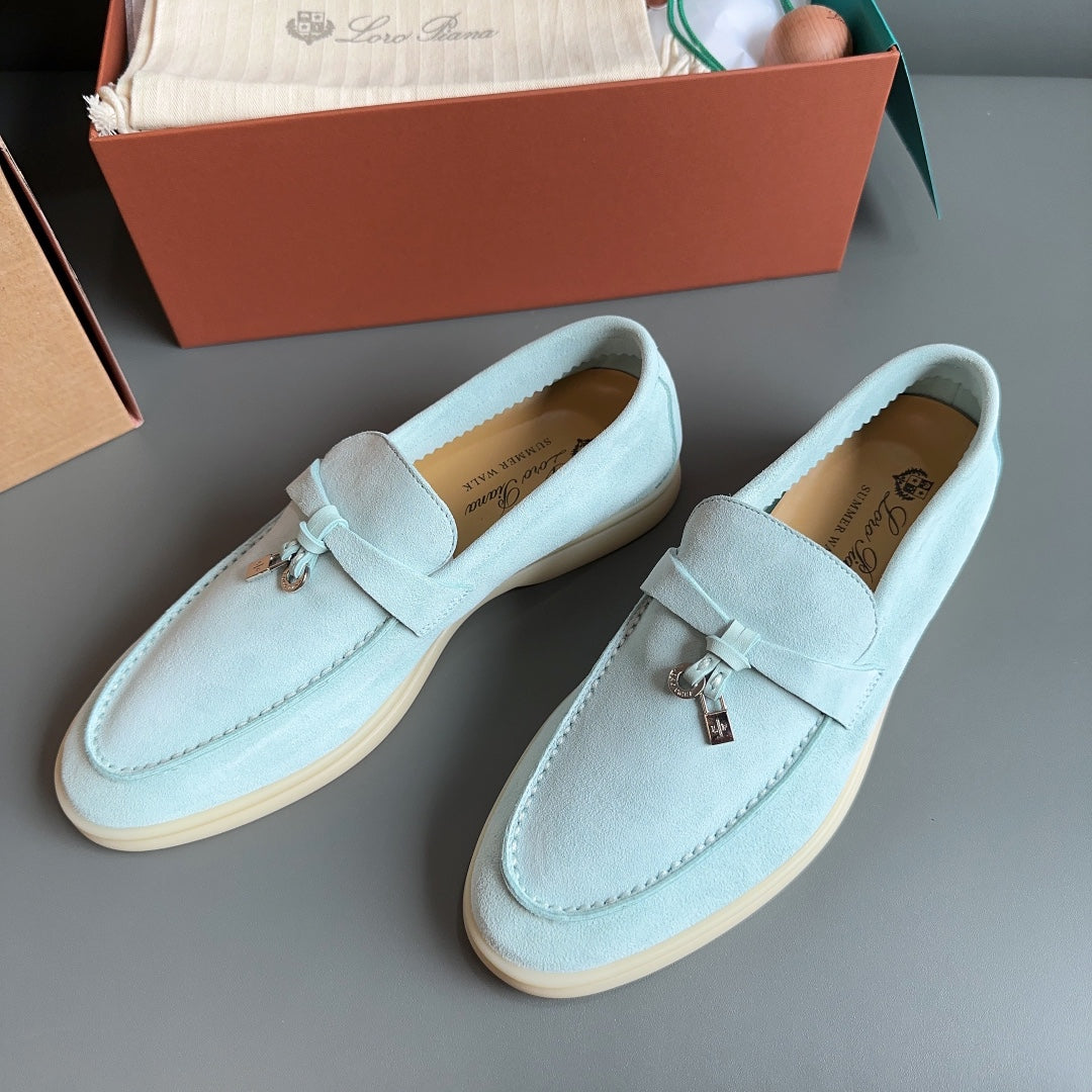 SUMMER WALK SUEDE LOAFERS