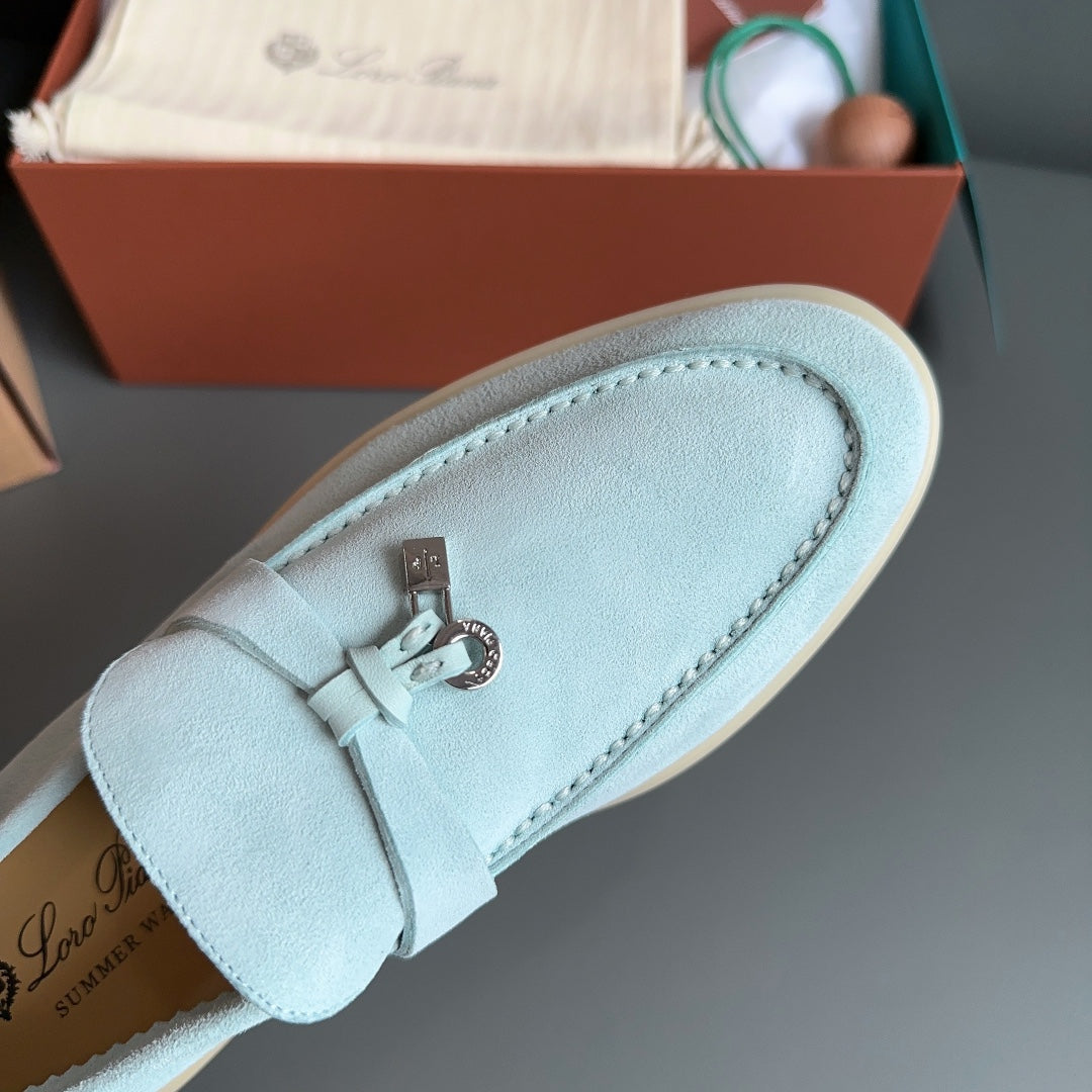 SUMMER WALK SUEDE LOAFERS