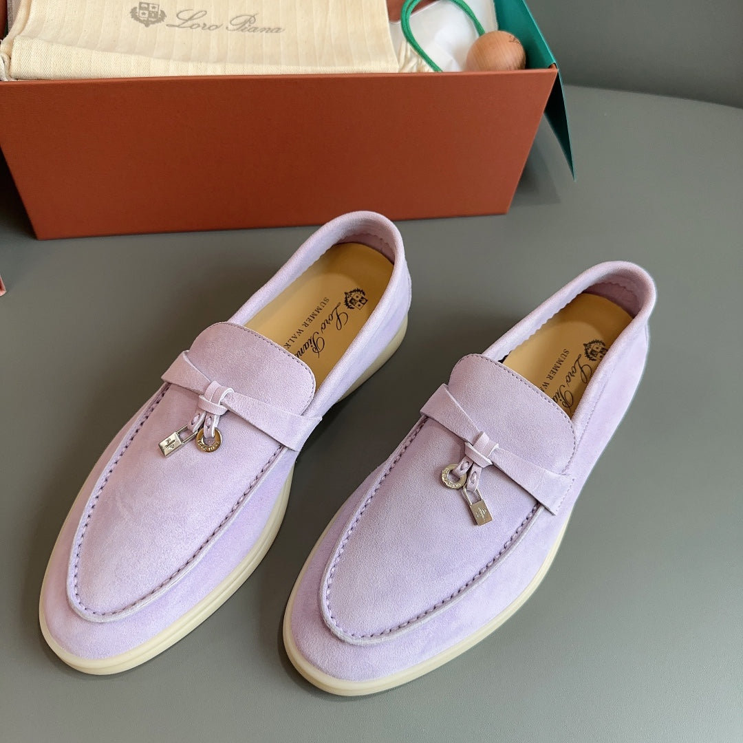 SUMMER WALK SUEDE LOAFERS