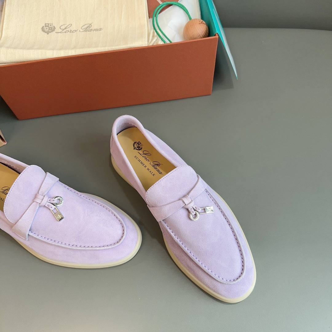 SUMMER WALK SUEDE LOAFERS