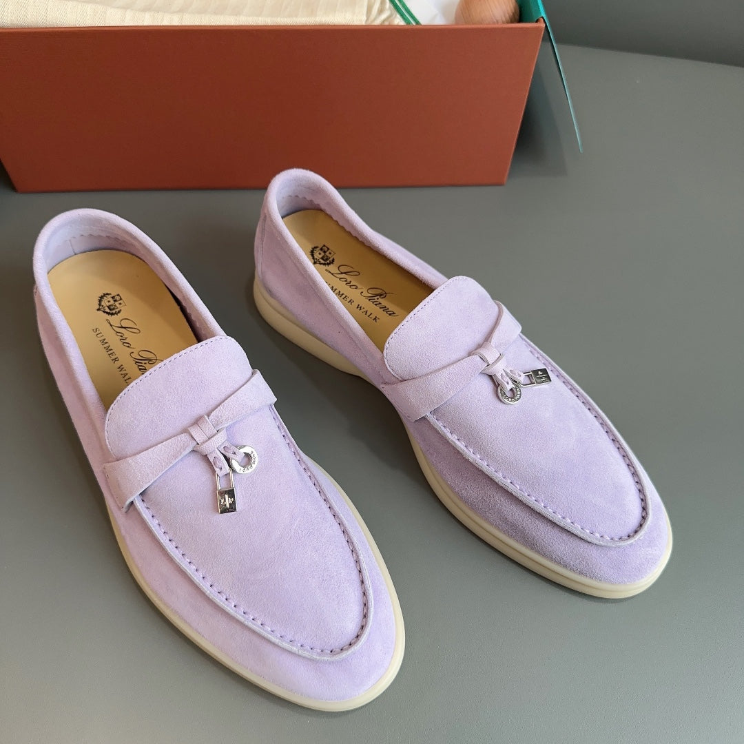 SUMMER WALK SUEDE LOAFERS