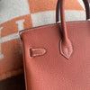 BIRKIN 25 TOGO LEATHER 4E SIENNA BROWN WITH GOLD HARDWARE (GHW)