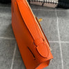 KELLY POCHETTE SWIFT LEATHER FEU FIRE ORANGE WITH GOLD HARDWARE (GHW)