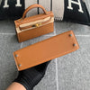 MINI KELLY II (20) EPSOM LEATHER GOLD WITH PALLADIUM HARDWARE (PHW)