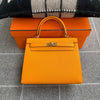 KELLY 25 EPSOM LEATHER SUN YELLOW WITH GOLD HARDWARE (GHW)