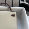 MINI KELLY II (20) EPSOM LEATHER HSS CRAIE & BORDEAUX WITH GOLD HARDWARE (GHW)