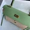 KELLY 25 EPSOM LEATHER VERT CRIQUET WITH GOLD HARDWARE (GHW)