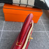 KELLY 25 LIZARD LEATHER ROUGE WITH GOLD HARDWARE (GHW)