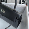 KELLY 32 BLACK BOX LEATHER WITH PALLADIUM HARDWARE (PHW)