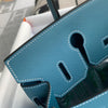 BIRKIN 30 TOGO LEATHER BLEU JEAN WITH PALLADIUM HARDWARE (PHW)