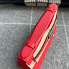 KELLY POCHETTE EPSOM LEATHER ROUGE TOMATE WITH PALLADIUM HARDWARE (PHW)