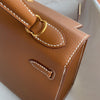 KELLY 25 EPSOM LEATHER GOLD WITH GOLD HARDWARE (GHW)