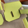 BIRKIN 30 EPSOM LEATHER LIME WITH GOLD HARDWARE (GHW)