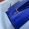 MINI KELLY II (20) EPSOM LEATHER BLEU ELECTRIQUE WITH PALLADIUM HARDWARE (PHW)