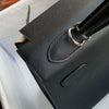 KELLY 32 EPSOM LEATHER NOIR (BLACK) WITH PALLADIUM HARDWARE (PHW)