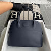 BOLIDE 31 CLEMENCE LEATHER BLEU NUIT WITH PALLADIUM HARDWARE (PHW)