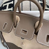 BIRKIN 25 TOGO LEATHER ETOUPE WITH PALLADIUM HARDWARE (PHW)